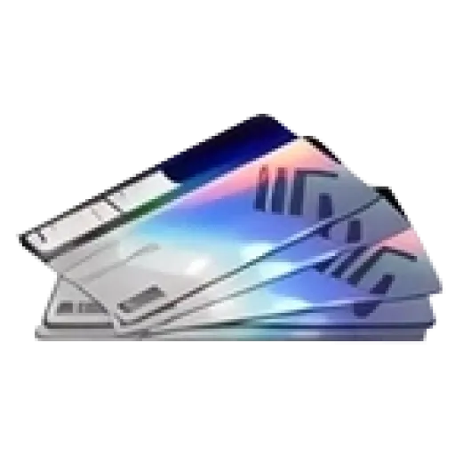 (iOS) 28 بطاقات قوس قزح