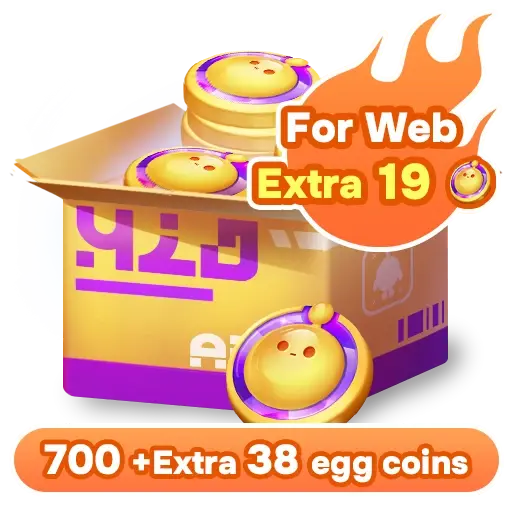 700 Koin Telur