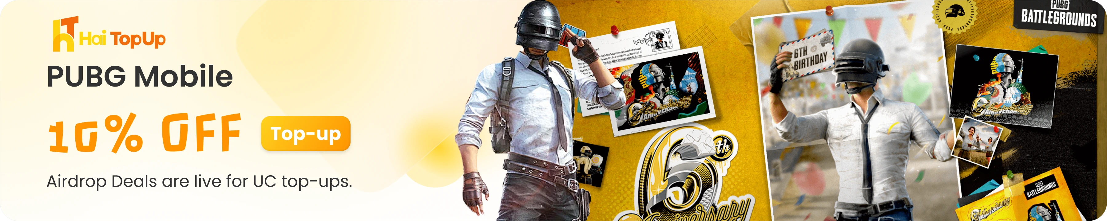 PUBG Mobile 10% Off Top-Up
